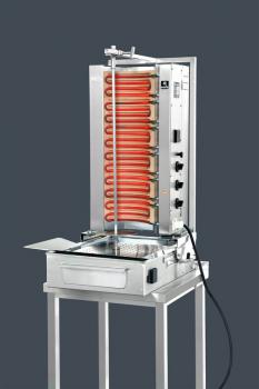 POTIS Elektro Dönergrill F E3 Gyrosgrill max 50kg Dönermasachine